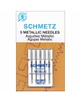 Schmetz aiguilles à fil métallique Schmetz #1743 - 80/12 - 5 unités