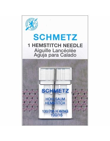 Schmetz Schmetz #1772 hemstitch needles carded - 100/16 - 1 count