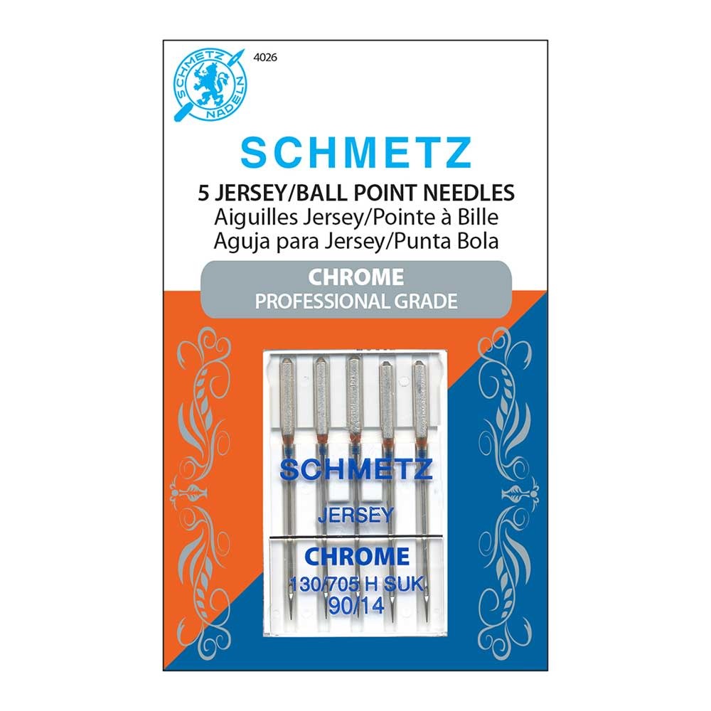 Schmetz Schmetz #4026 chrome jersey - 90/14 - 5 count