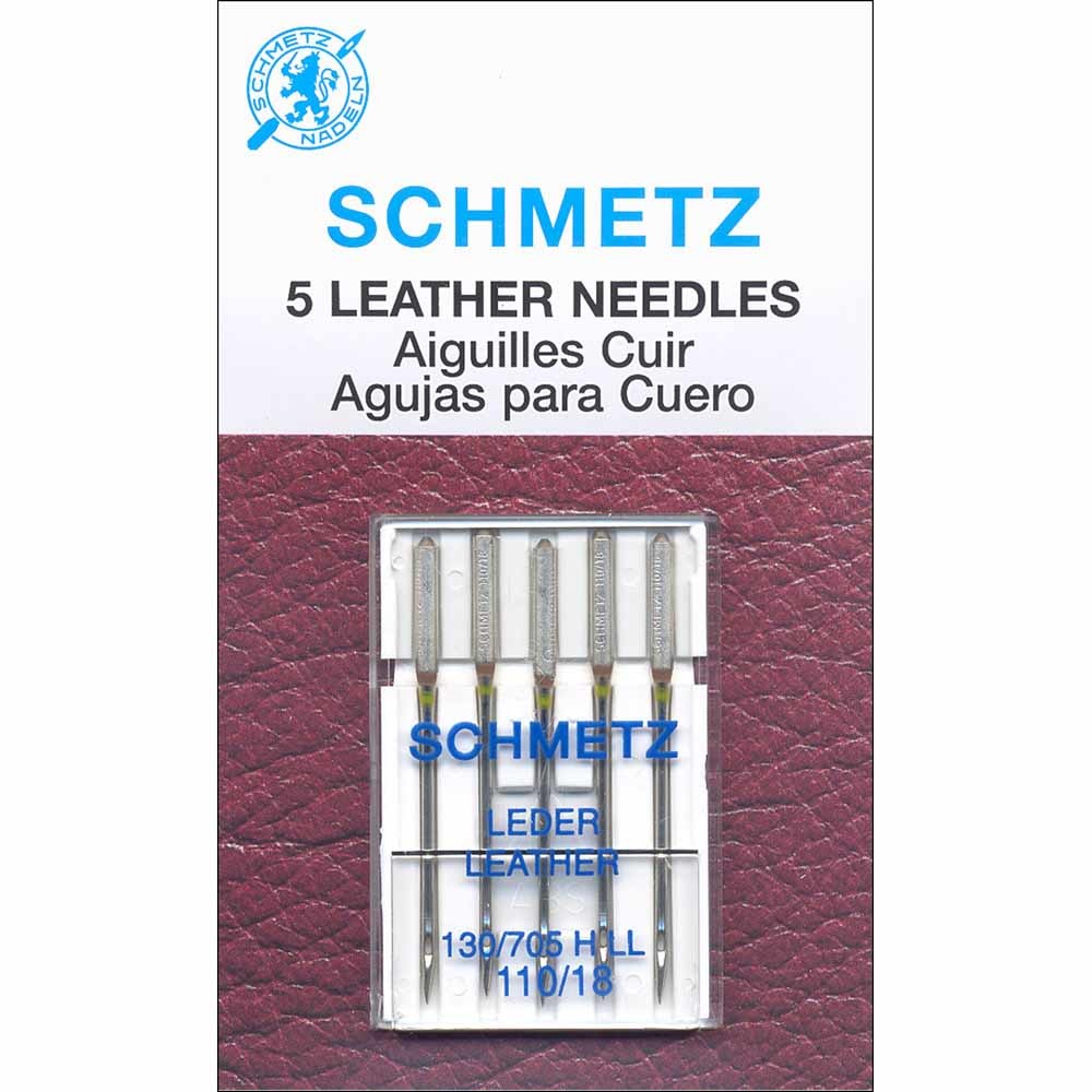 AIGUILLES POUR LE CUIR SCHMETZ - 110/18