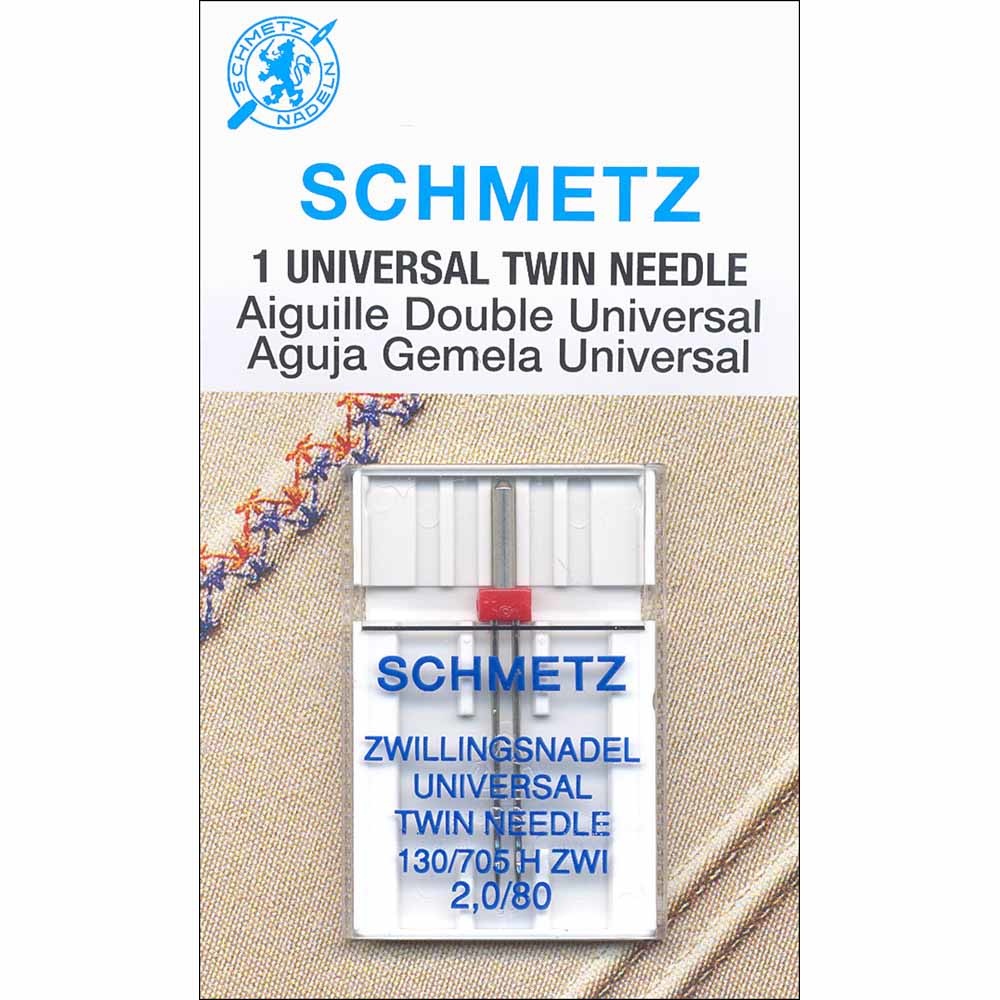 Schmetz Aiguilles Schmetz Double Universelle 80/12, 2 mm