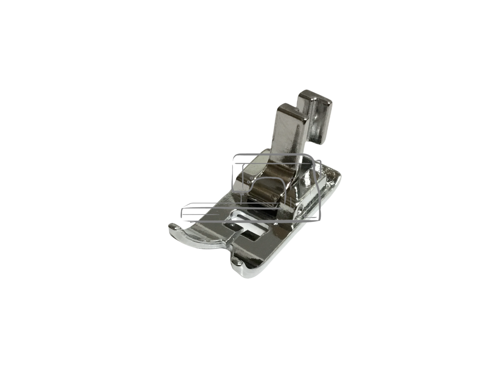 White Foot zig zag low shank