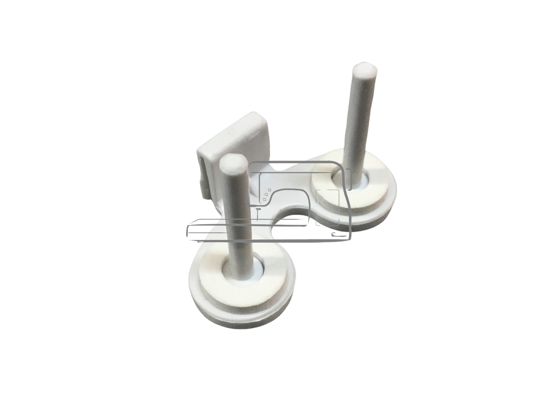 Générique Spool holder double omega and euro-pro