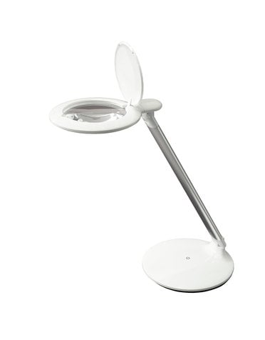 Daylight DISC Lampe de table Halo 5D avec loupe