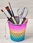 Générique Plastic Rainbow Thimble Craft Container