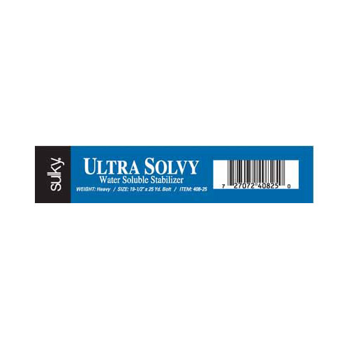 Sulky Sulky ultra solvy - white - 50cm x 23m (191⁄2″ x 25yd) bolt