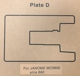 Janome Sewing Table Insert D Janome