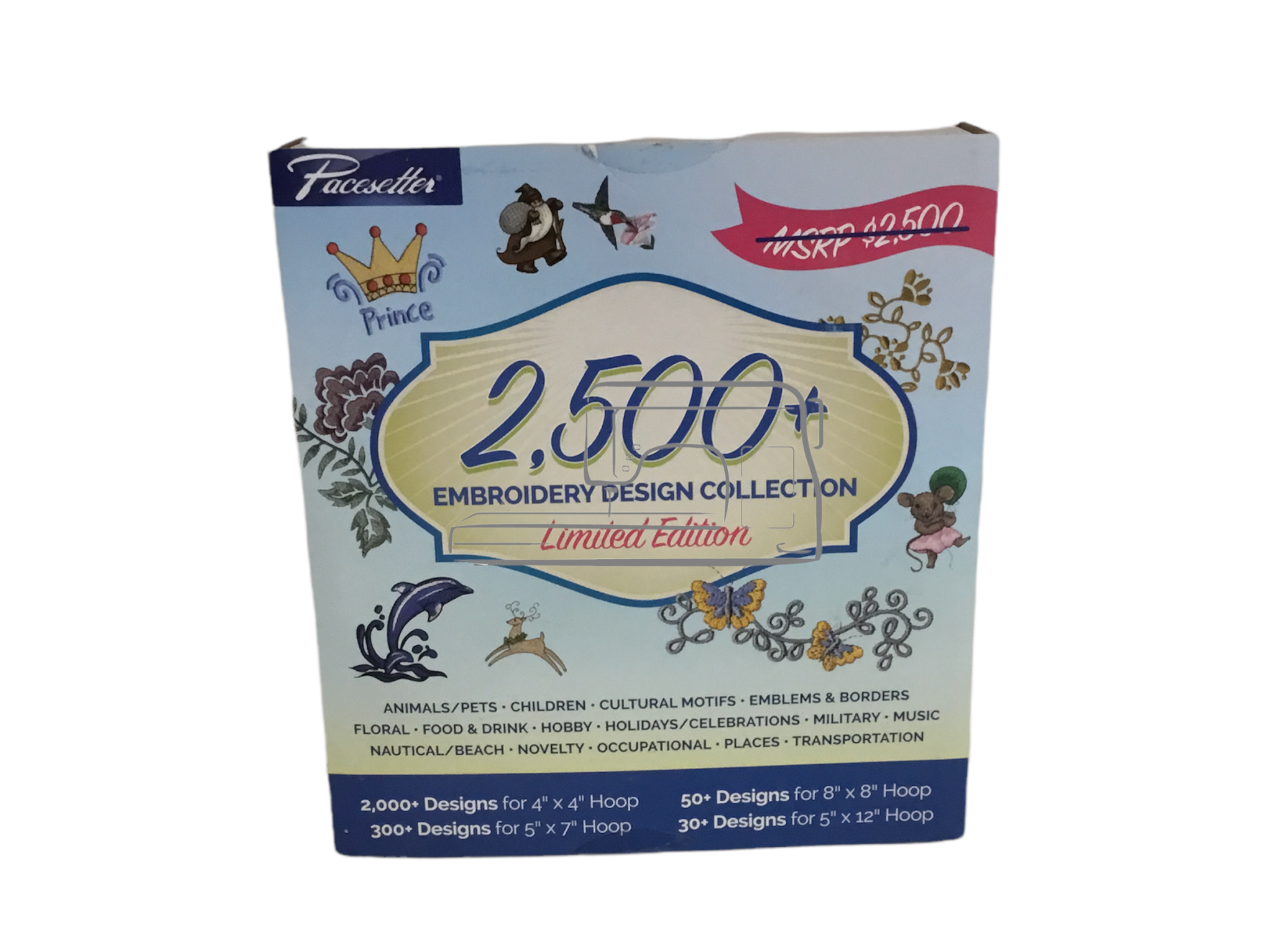 Brother DISC Ensemble de 2500 broderies