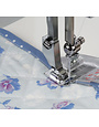 Janome Foot bias adjustable elna janome 7mm