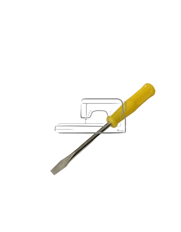 Générique Small flat yellow 3/16 visdriver