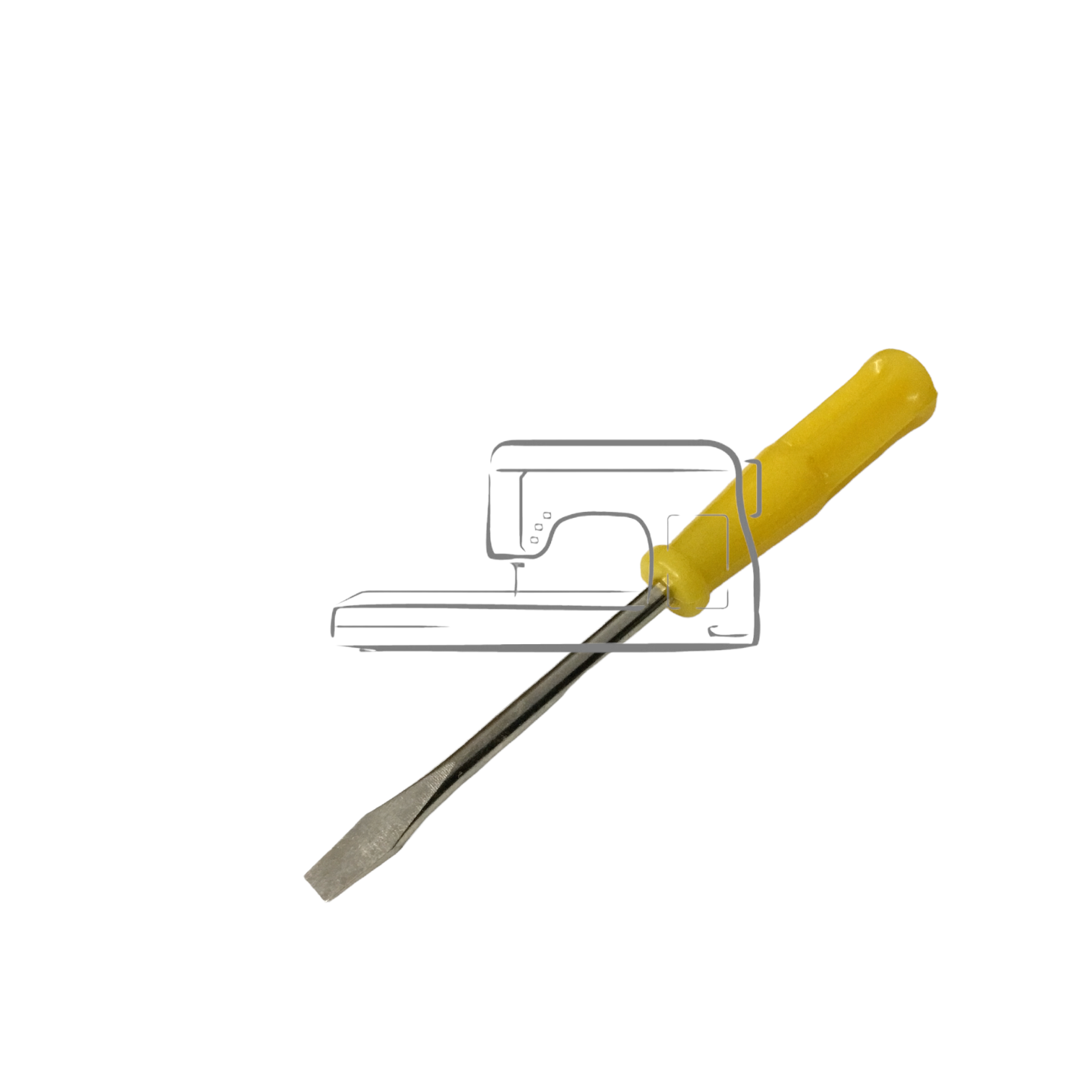 Générique Small flat yellow 3/16 screwdriver