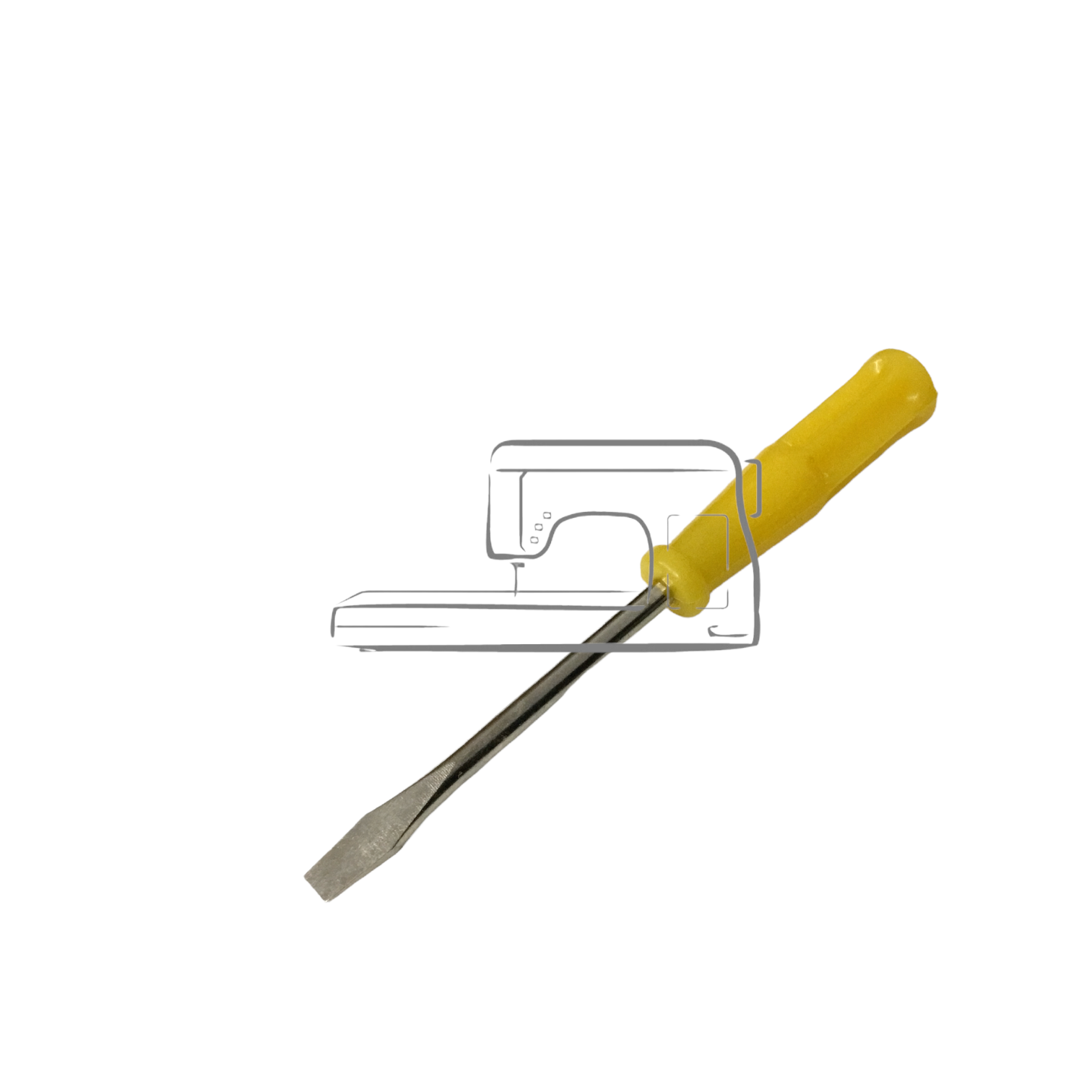 Générique Small flat yellow 3/16 visdriver