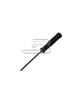Générique Small black flat visdriver 1/16