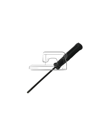 Générique Small black flat screwdriver 1/16