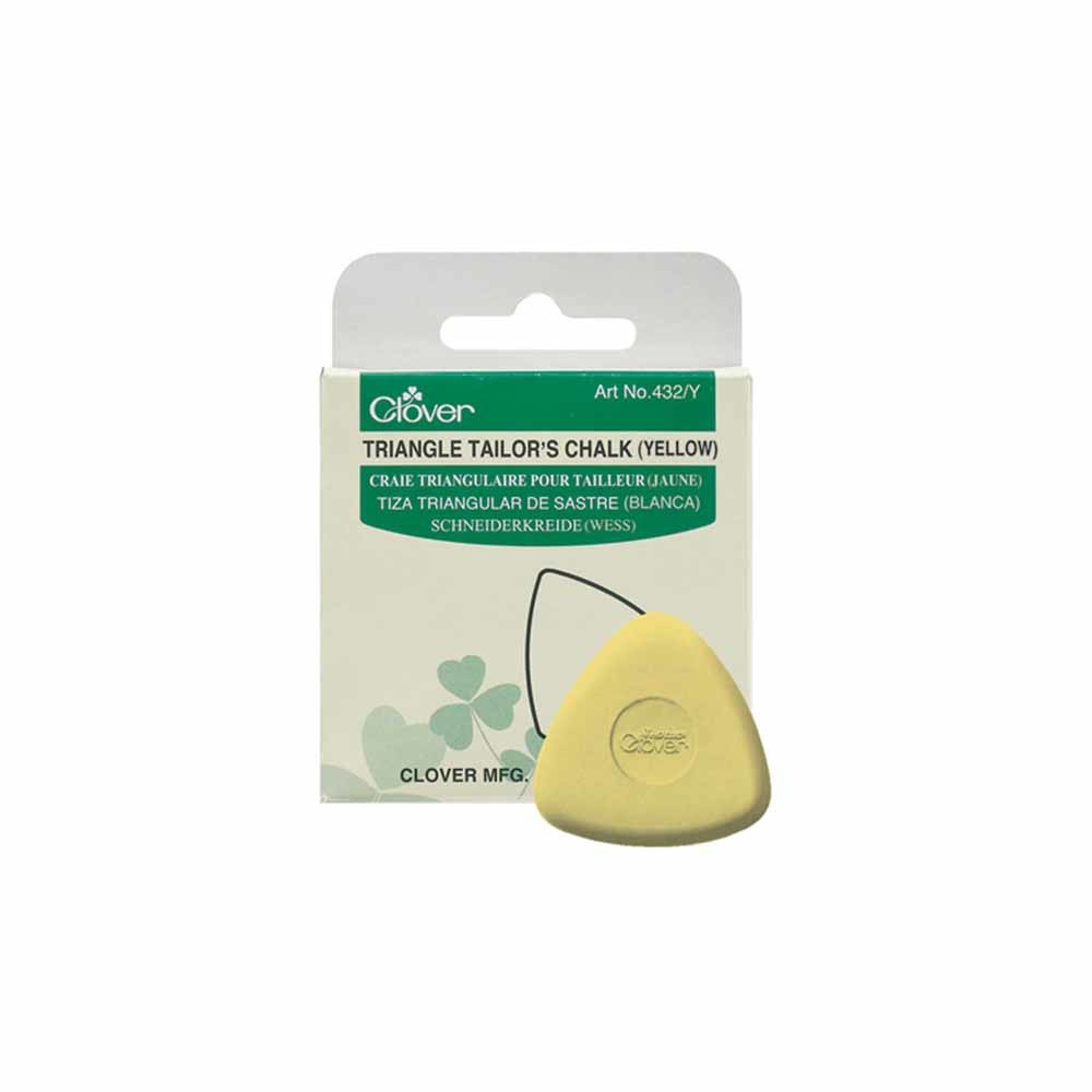 Clover Clover 432/Y - Craie de tailleur triangulaire - jaune