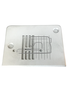 Singer Plaque Singer 1120 Husqvarna E10 EuroPro 7100