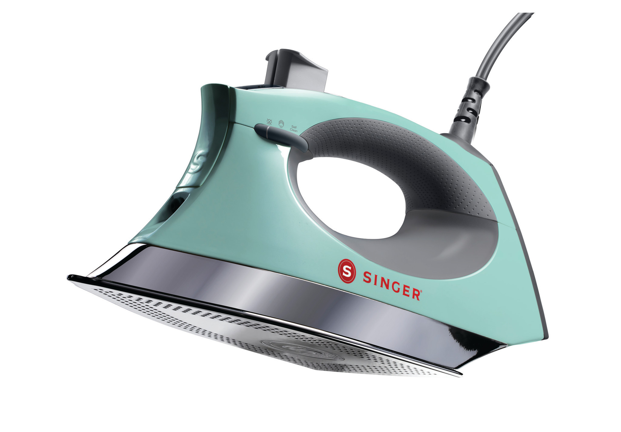 Singer SteamCraft Plus Steam Iron Mint and Gray