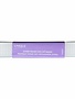 Unique Unique jumbo woven non-roll elastic 25mm x 2.0m - white