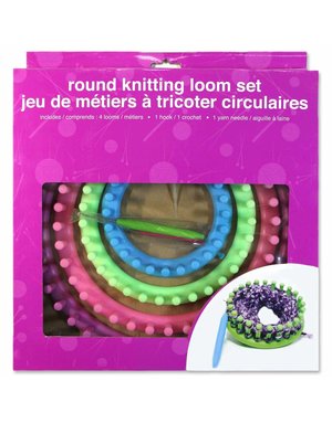 Love Knitting Love knitting round knitting looms - Set of 4 - pastel colours