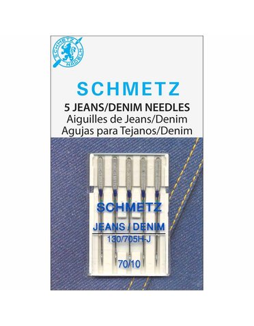 Schmetz Schmetz #1780 denim needles carded - 70/10 - 5 count