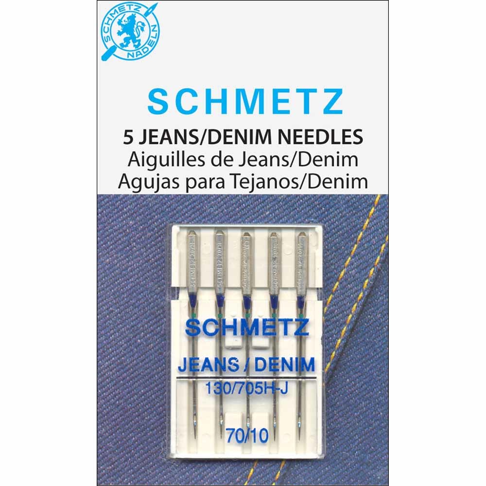 Schmetz Schmetz #1780 denim needles carded - 70/10 - 5 count