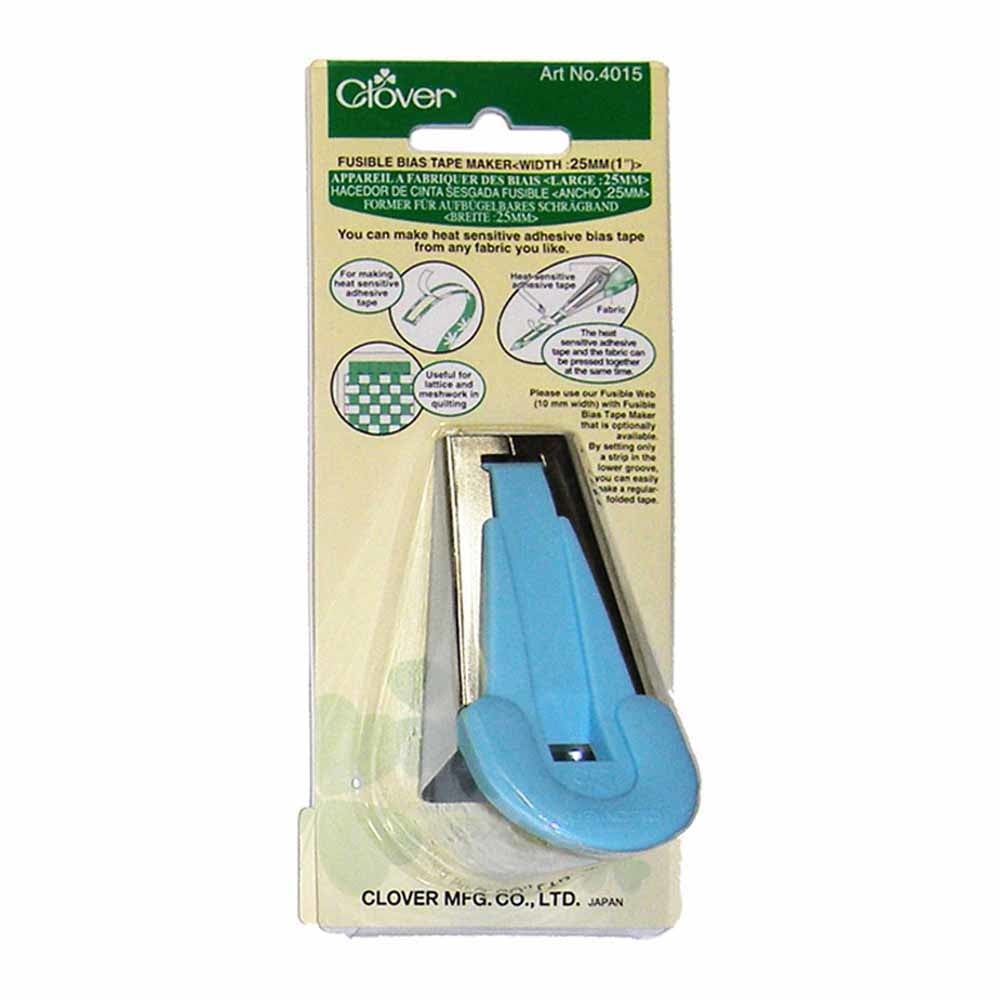 Clover Clover 4015 - fusible bias tape maker - 25mm (1″)