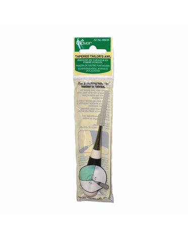 Clover Clover 486/W - Tapered tailor's awl - white