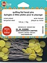 Heirloom Heirloom quilting flat head pins - yellow - 50mm (2″)