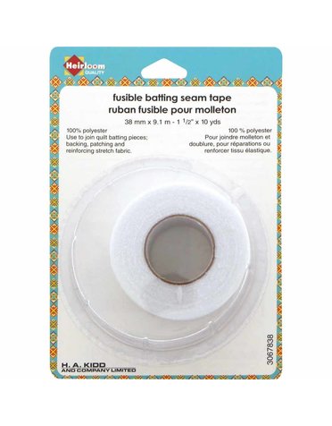Heirloom Heirloom fuse batting seam tape - 38mm x 9,1m (11?2? x 10yd)