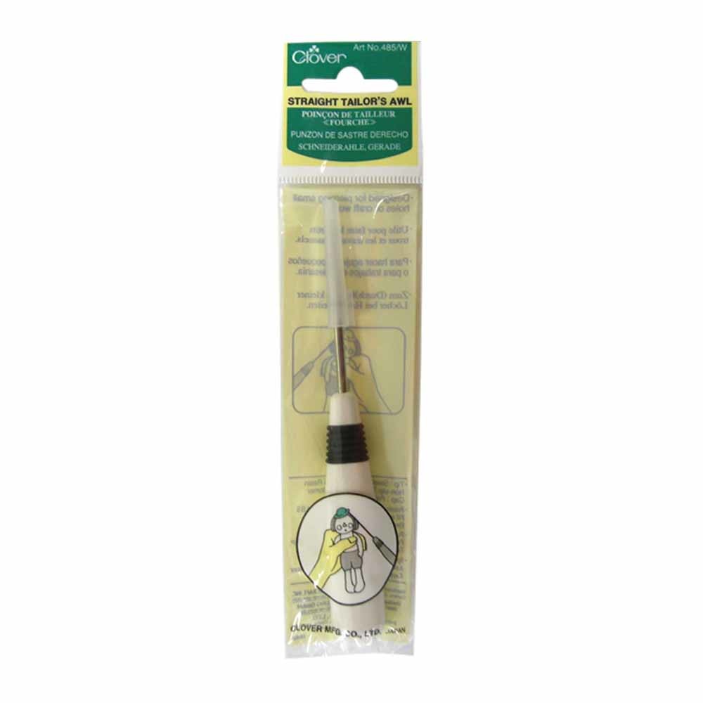 Clover Clover 485/W - Straight tailor's awl - white