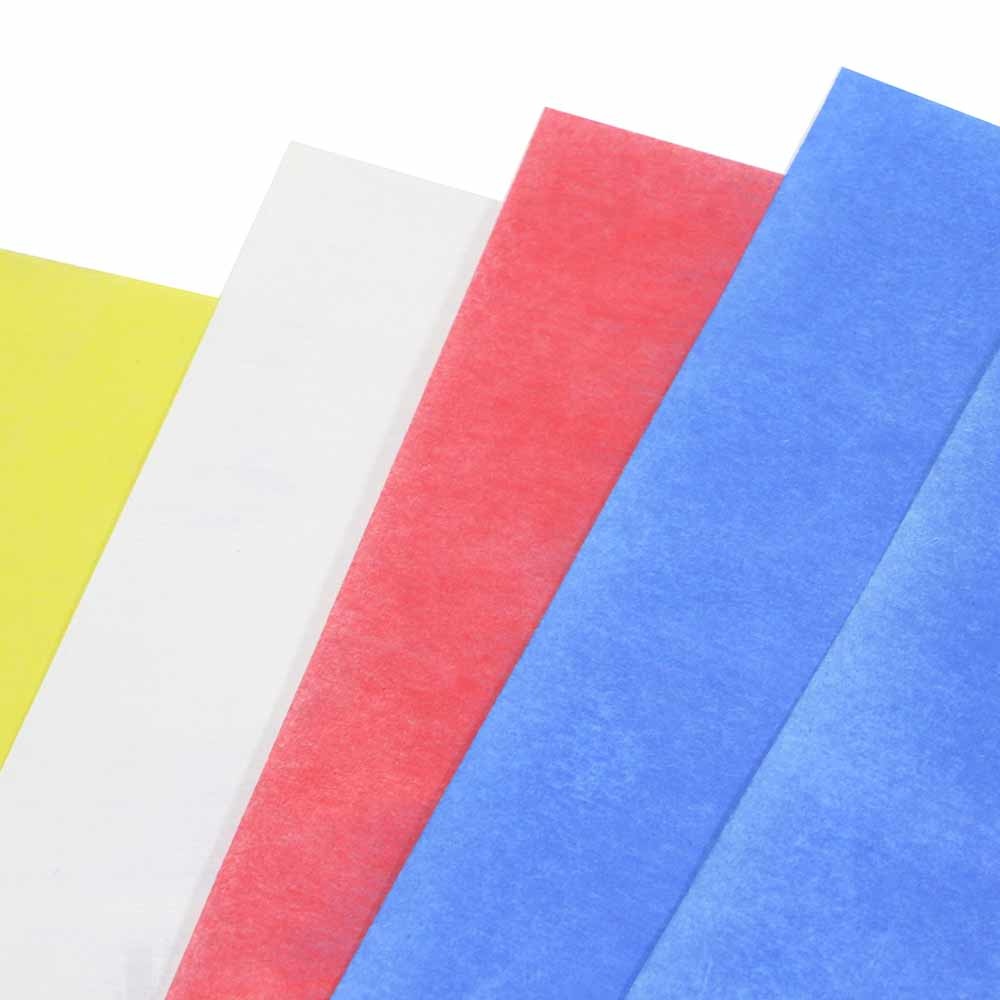 Unique sewing tracing paper assorted colours - 16.5 x 49.5cm - 5 sheet -  Pénélope sewing machines