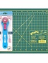 Unique Unique quilting cutting mat/28mm rotary cutter starter kit - 8″ x 11″ (20.3 x 27.9cm)