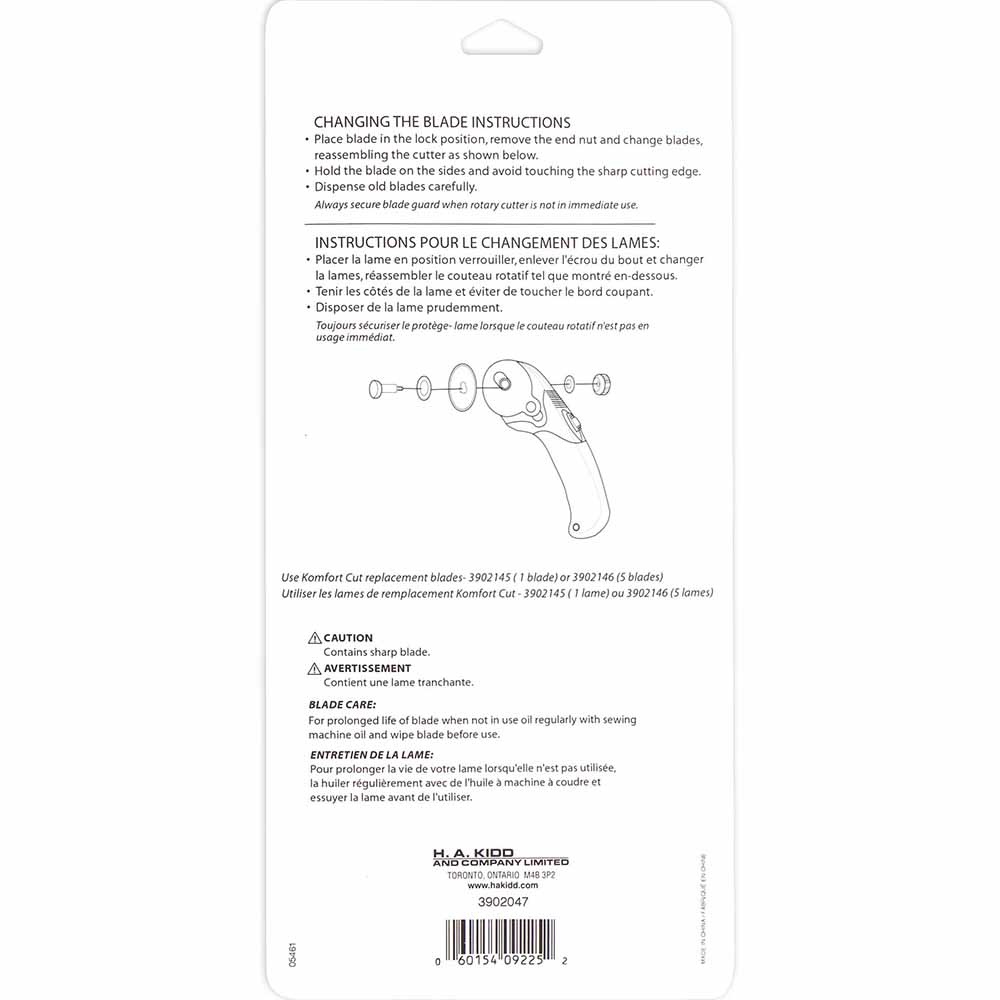 Komfort Kut Komfort Kut couteau rotatif à manche souple - 45mm (13⁄4po)