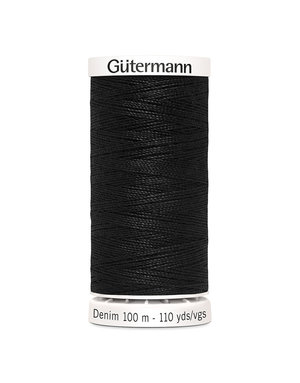 Gütermann Gütermann Jean thread Black 100m