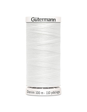 Gütermann Gütermann Jean thread White 100m