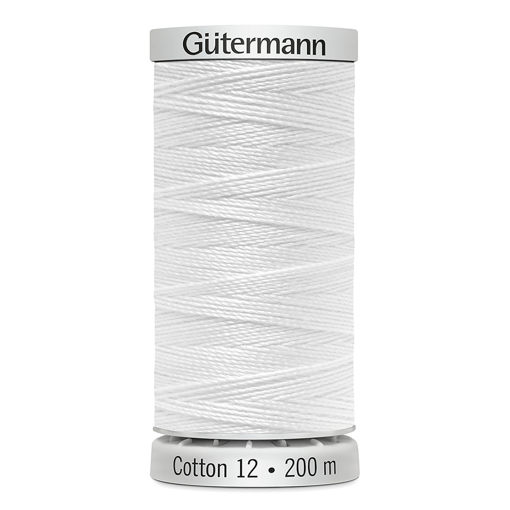 Gütermann Fil Gütermann Coton Blanc