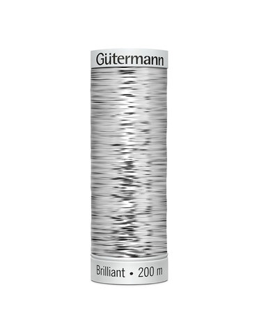 Gütermann Fil Gütermann métallique Brilliant 9312 200m