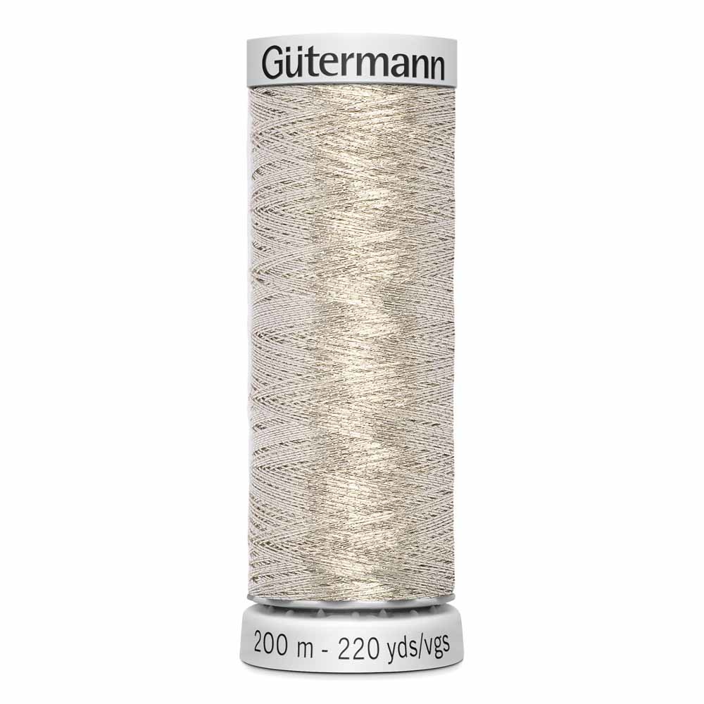 Gütermann Fil Gütermann métallique Dekor 9901