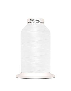 Gütermann DISC Fil Gütermann Bulky Lock Blanc 80wt 1000m