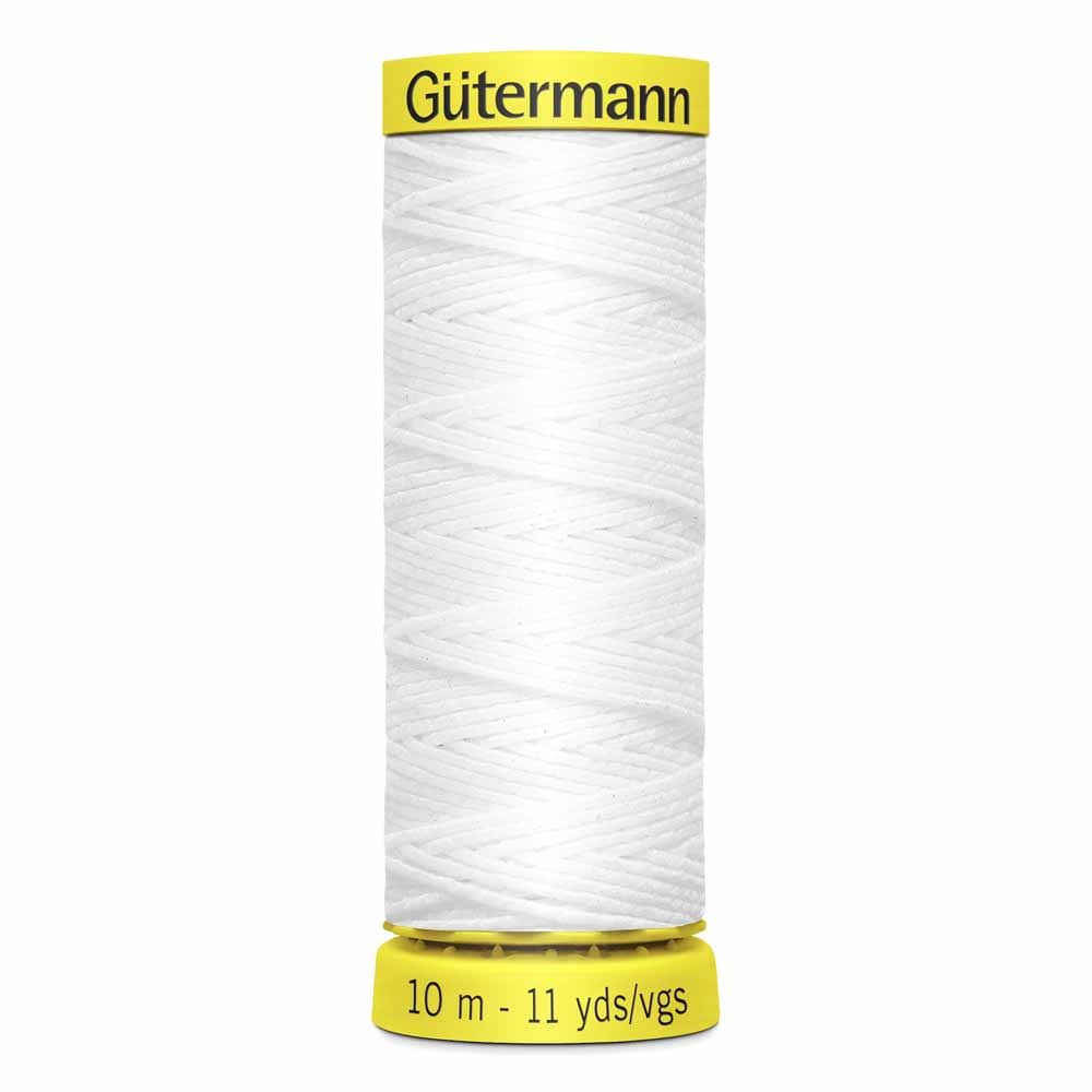 Gütermann Gütermann Elastic thread White 10m