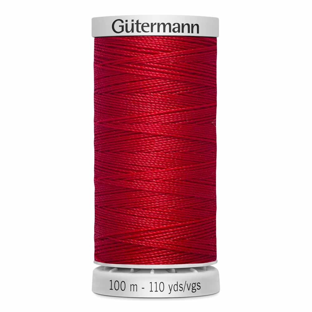 Gutermann Extra Strong 100% Polyester Thread 156 - Scarlet 100M