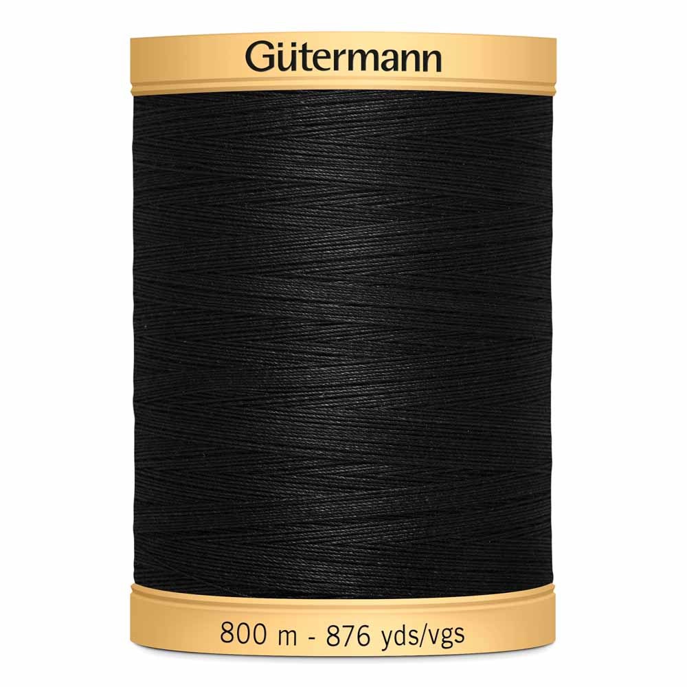 Gütermann Fil Gütermann Coton Noir