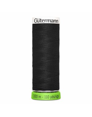 Gütermann Gütermann Sew-all (100% Recycled) thread Black 100m