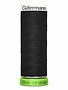 Gütermann Fil Gütermann tout usage 100% recyclé Noir 100m