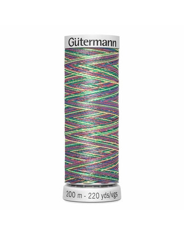 Gütermann Fil Gütermann Dekor Rayon multicolore 9998 200m