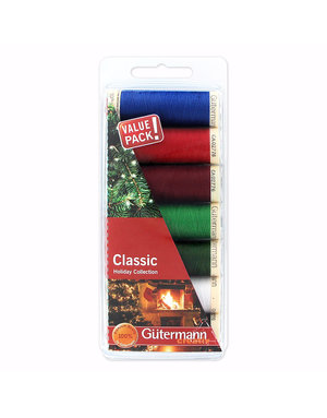 Gütermann Gütermann sew-all MCT Thread Pack Christmas 100m (7 spools)