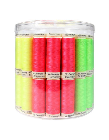 Gütermann Gütermann sew-all MCT Thread Pack Neon 100m (54 spools)