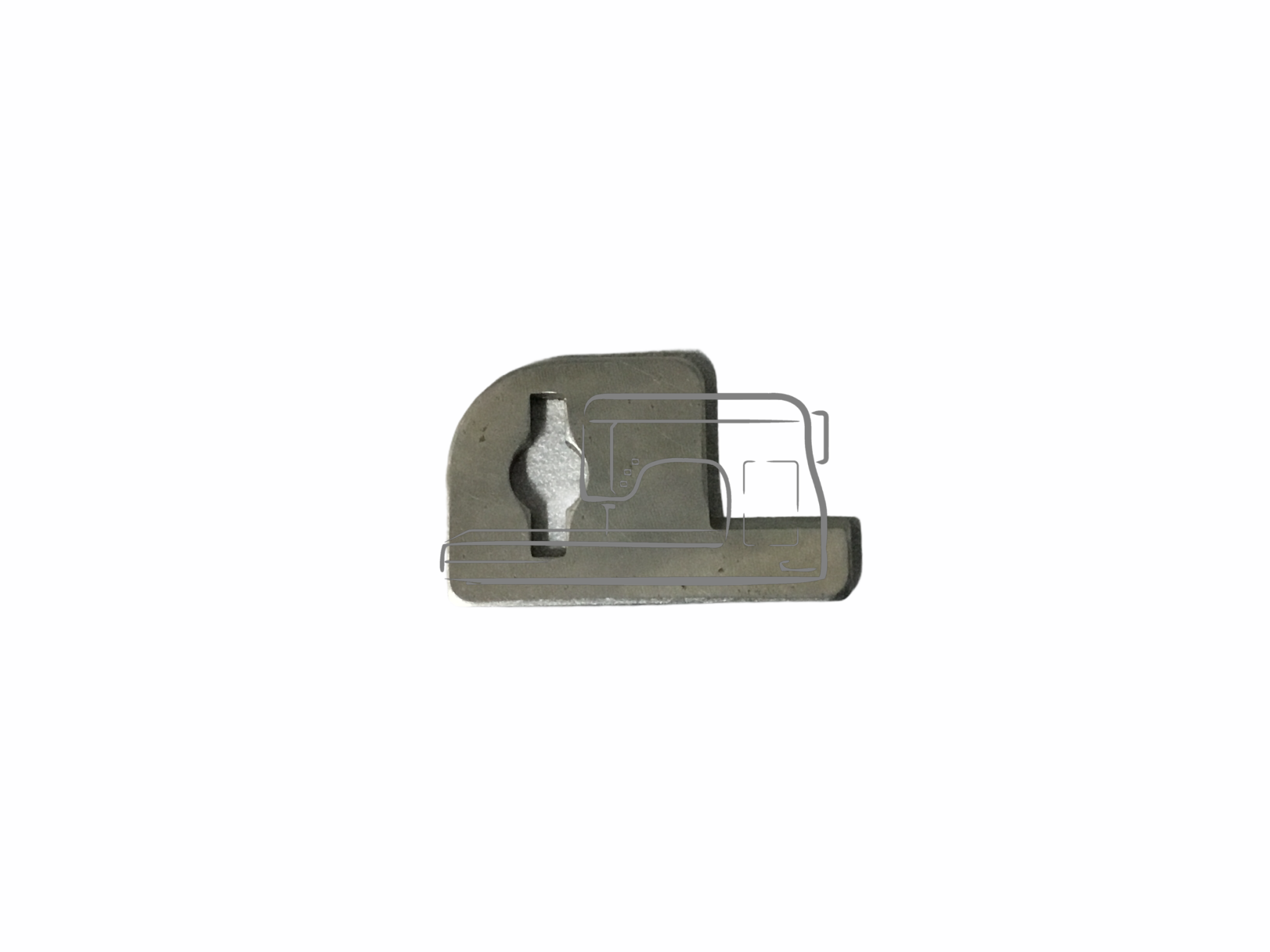 White Thread cutter white for 2000 ats