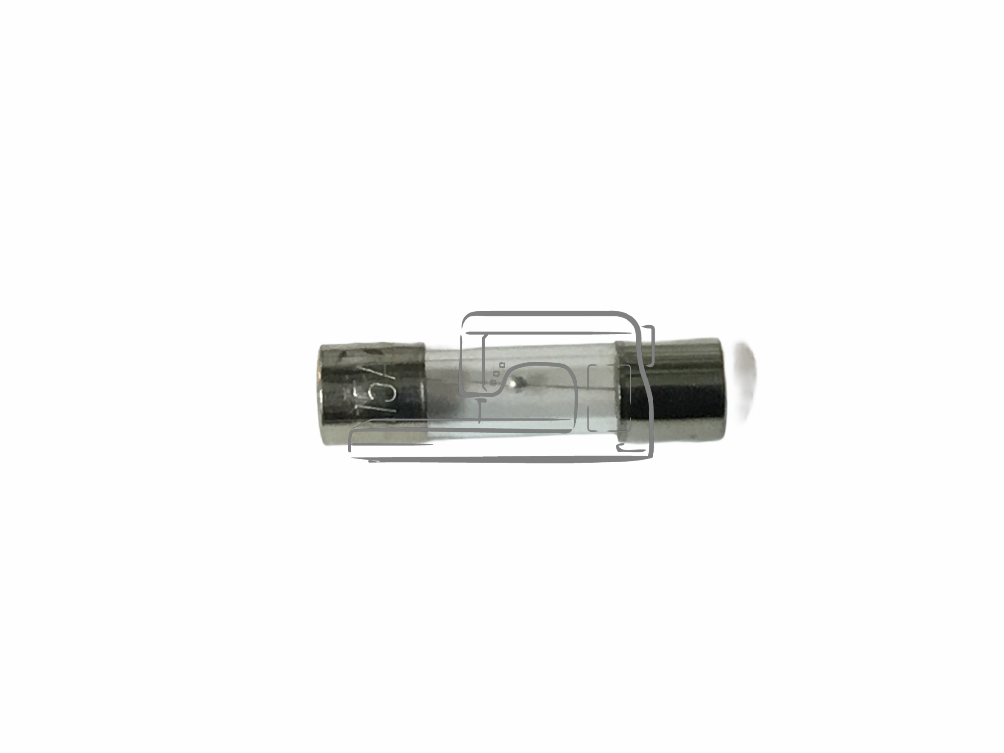Industriel Fuse 3,15 amps slow fusion