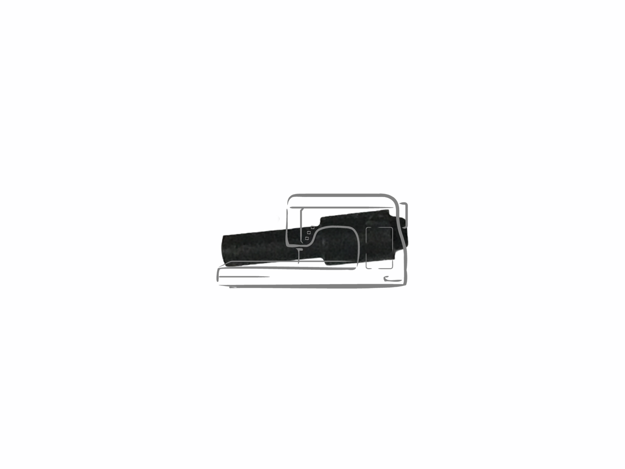 Bernina Tracer pin carbon bernina